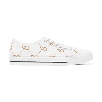 GOLD VO Women's Low Top Sneakers white