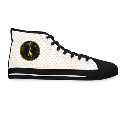 NOMINEE Women's High Top Sneakers white