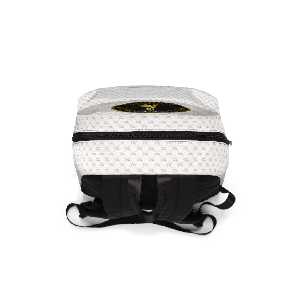 NOMINEE Seal backpack white