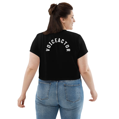 VOICE ACTOR Women's Crop Tee