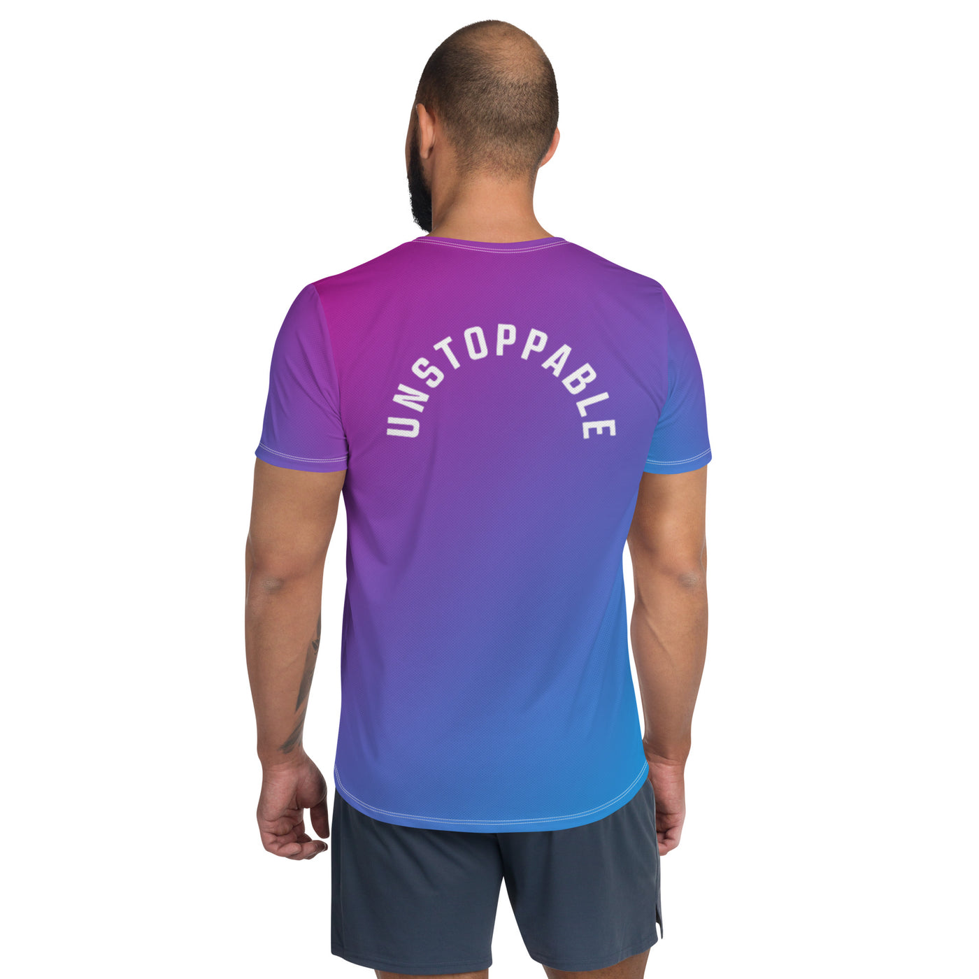 UNSTOPPABLE Male Athletic T-shirt