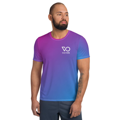 WE HEAR YOU Male Athletic T-shirt