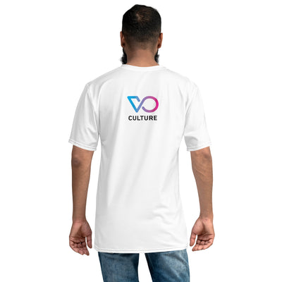 THE POWER OF VOICE Male t-shirt white