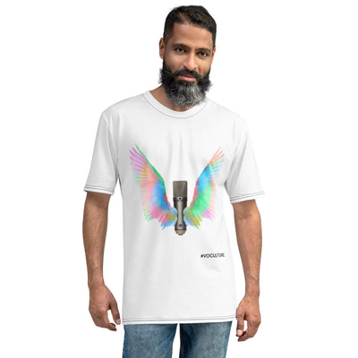 GIANT RAINBOW WING Male t-shirt