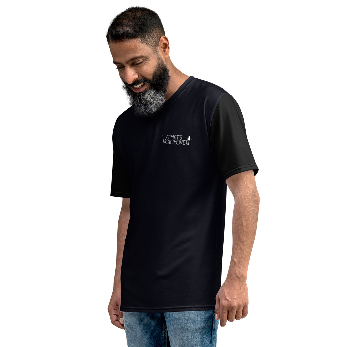That's Voiceover! Black Male t-shirt