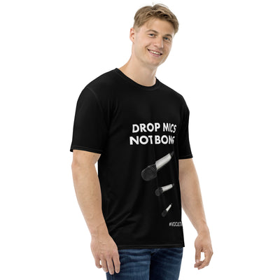 DROP MICS Male t-shirt black