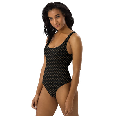 GOLD VO One-Piece Swimsuit black