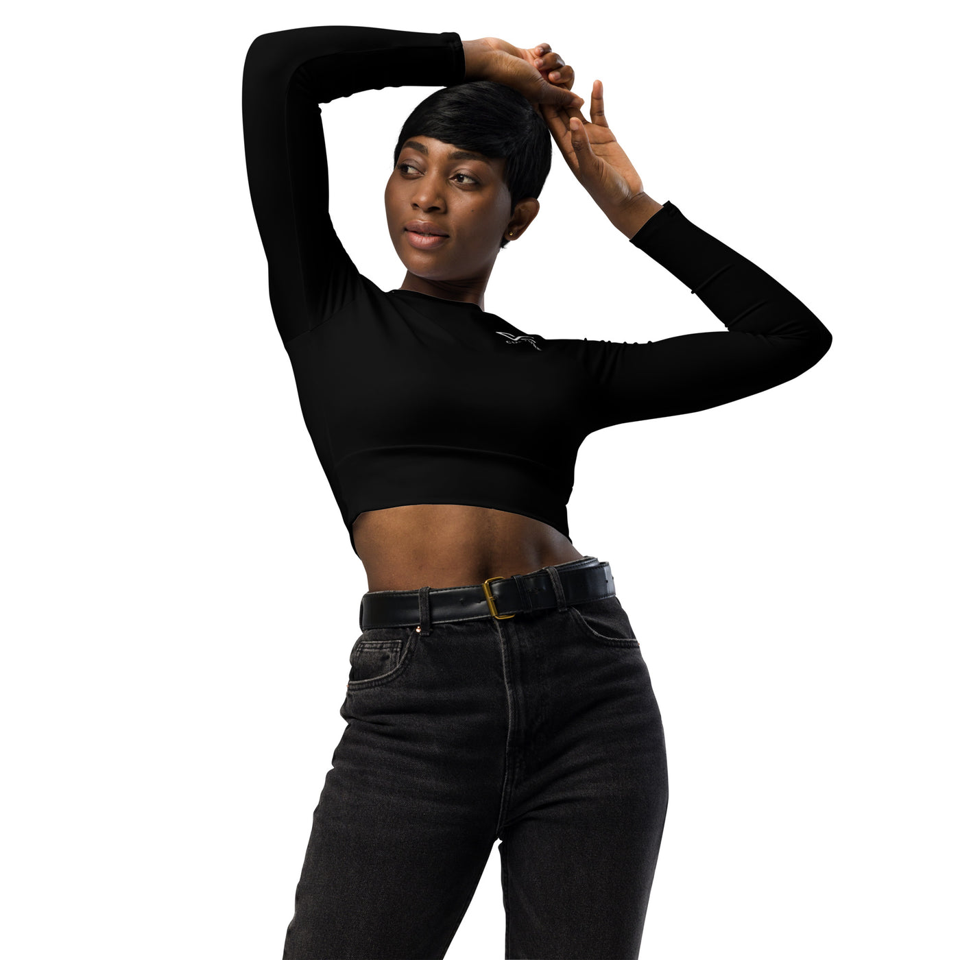UNSTOPPABLE Women's long-sleeve crop top