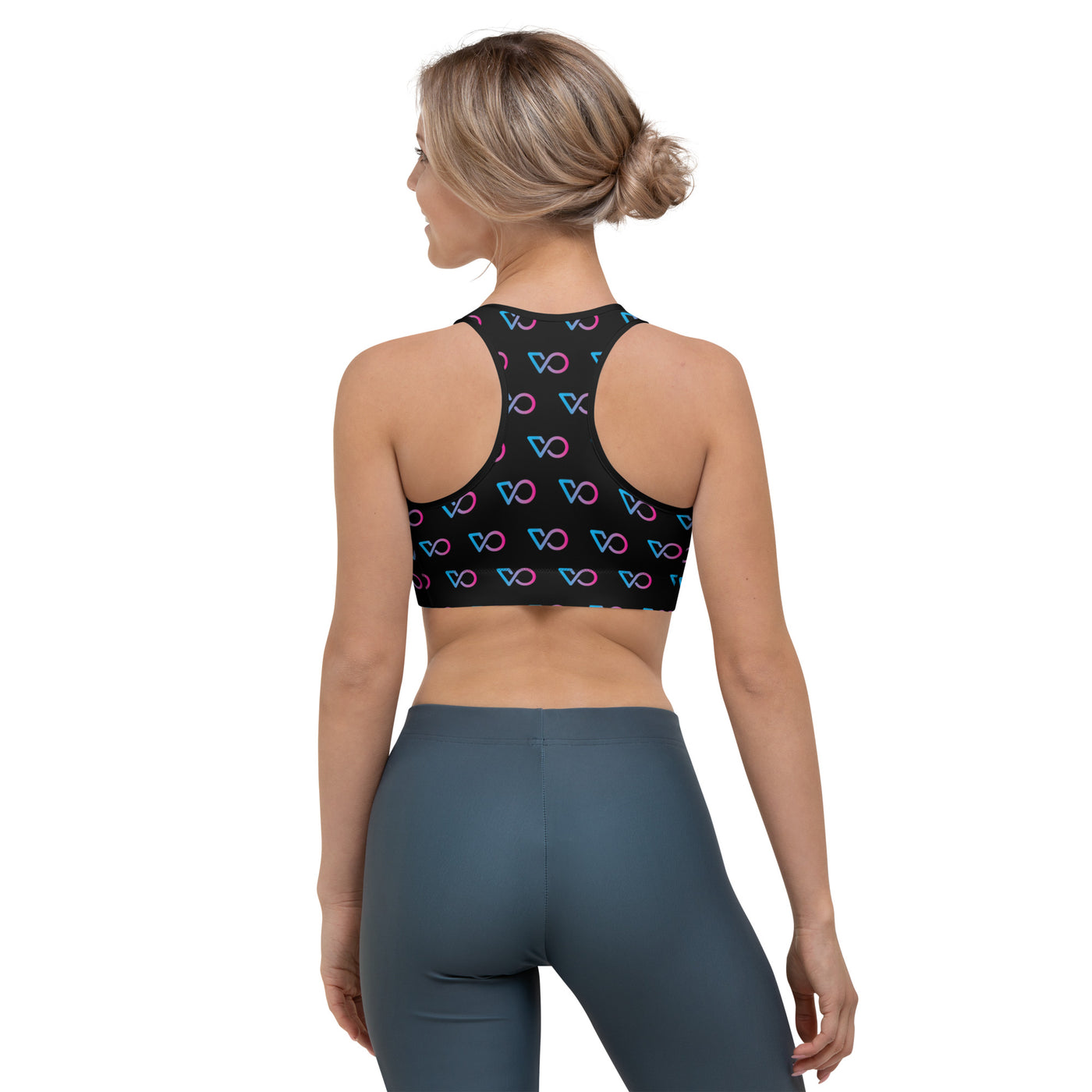 VO LOGO Sports bra black