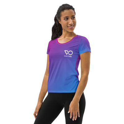 WORK YOUR PLAN  Women's Athletic T-shirt