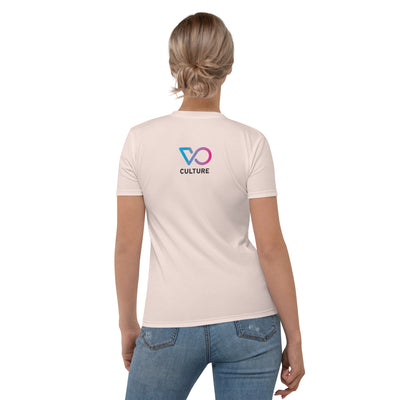 SONIC DIVERSITY Women's T-shirt pink