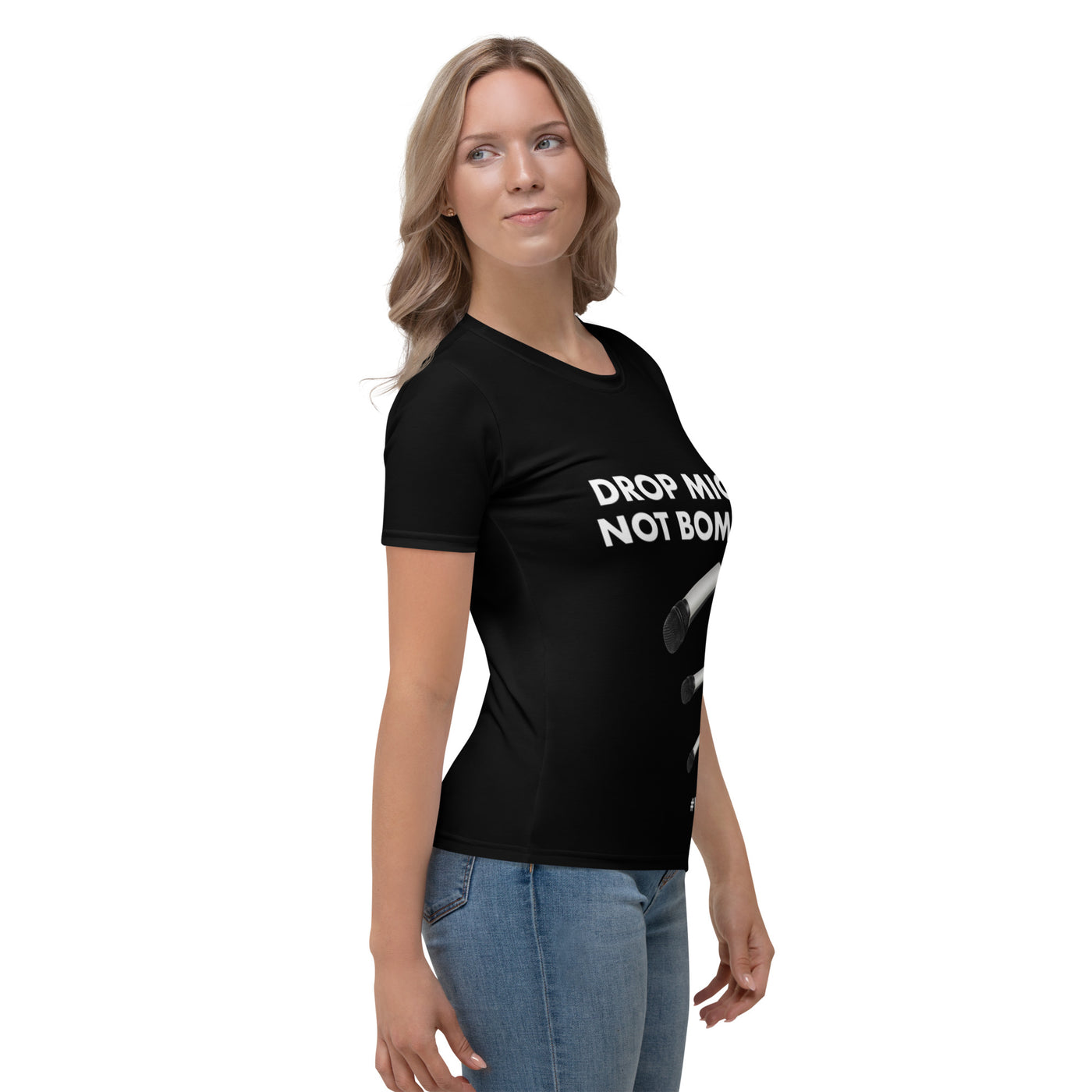 DROP MICS Women's T-shirt black
