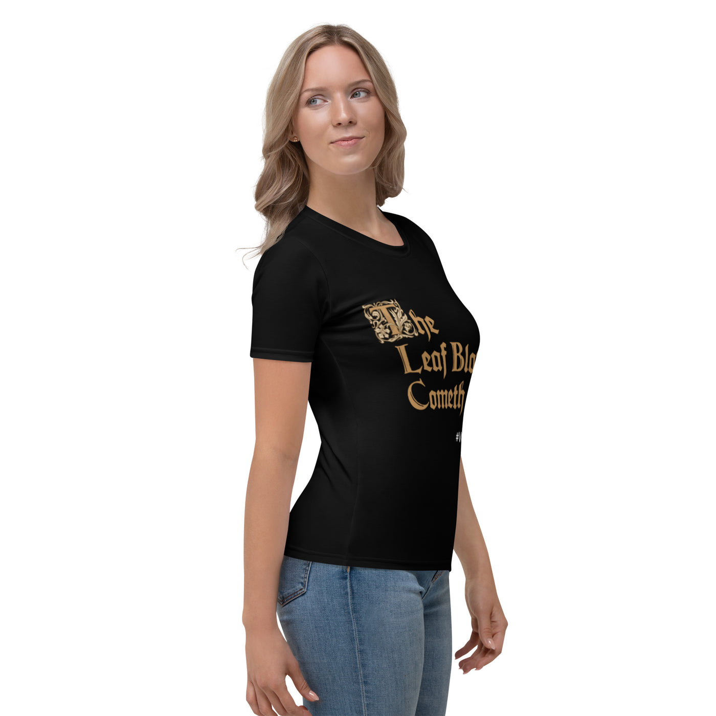 THE LEAF BLOWER COMETH! Women's T-shirt black