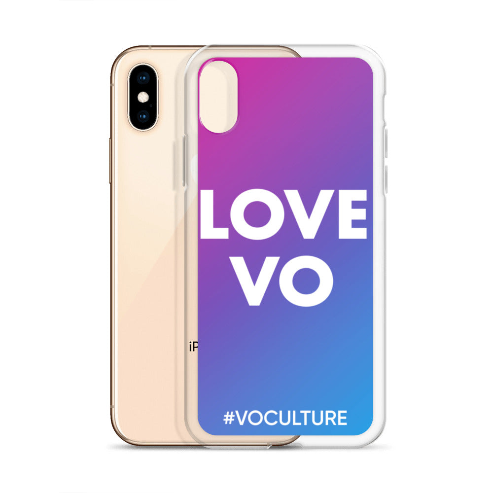 LOVE VO iPhone Case